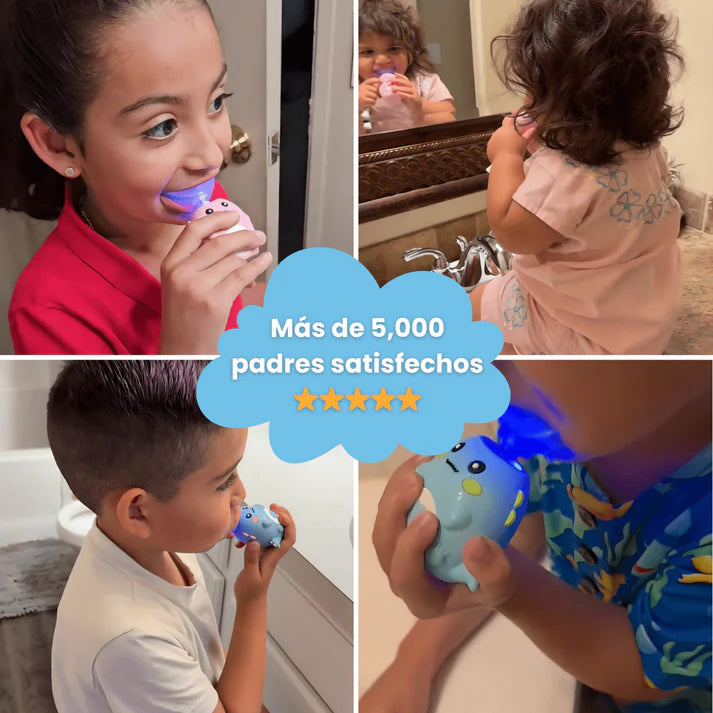 DinoCepillo® Cepillo de Dientes Eléctrico