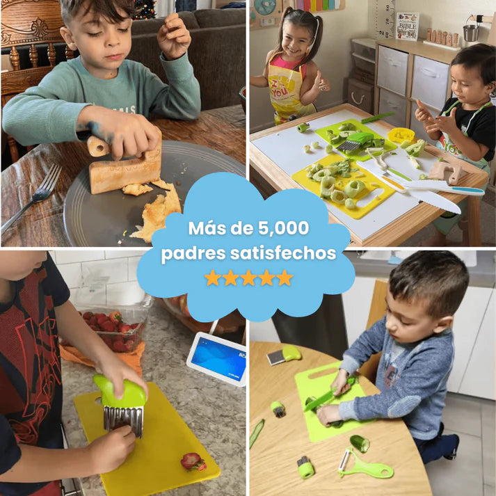 Kit de Cocina Montessori 13 Piezas