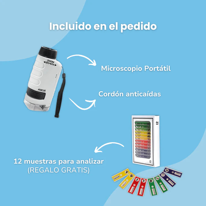 Microscopio Portátil para Niños