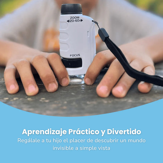 Microscopio Portátil para Niños